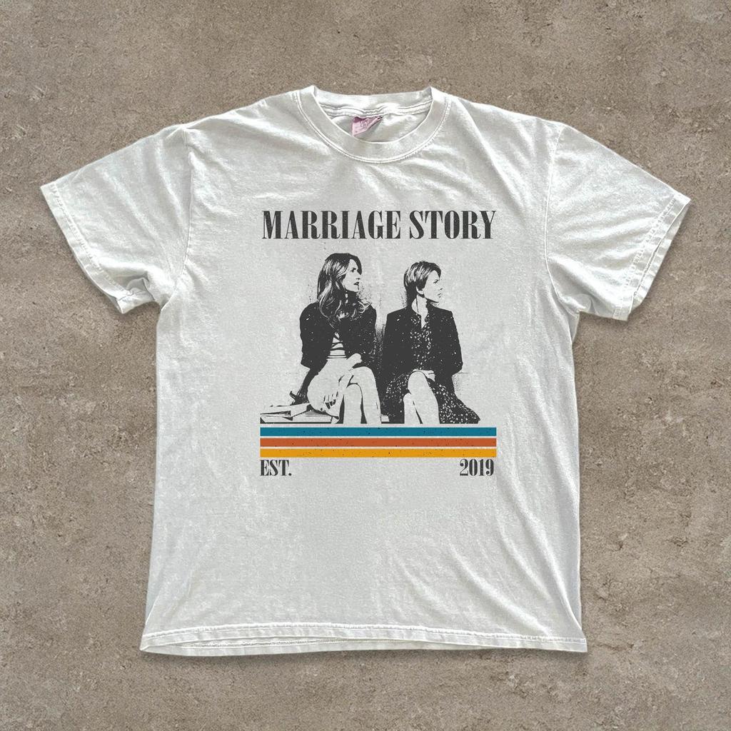 Marriage Story Movie T-Shirt and kids tshirt, Retro Film Shirt and kids tshirt, Comfort Colors Unisex T-Shirt and kids tshirt