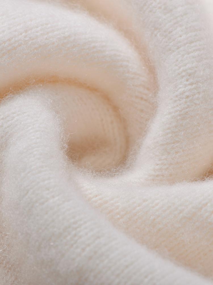 Женский кашемировый свитер Qinghe кашемир 30% кашемир 70% шерсть осенне-зимний кашемировый пуловер мягкий и теплый