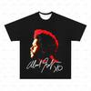 Футболка с ретро-графическим принтом Real Rapper The Weeknd, мужская хип-хоп одежда, стиль Y2k, унисекс, модная, оверсайз, гангстерский стиль, подарок для фаната.