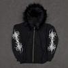 Oversized Hooded Sweatshirt Long Sleeve Graphic Print Streetwear Teens