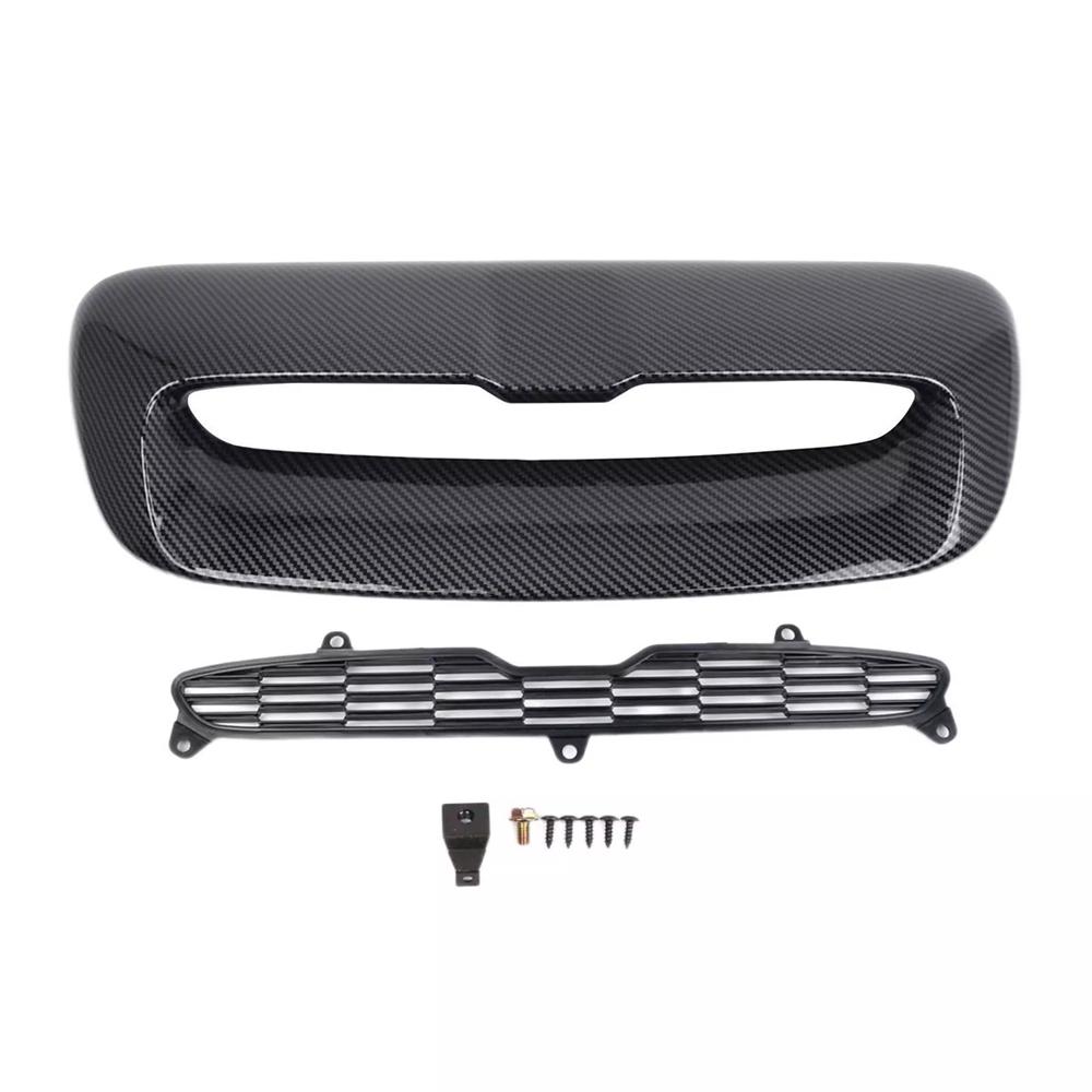 For BMW Mini Cooper S R55 R56 R57 R58 Exterior Accessory - Carbon Style Hood Air Intake Vent Scoop