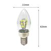 LED Candelabra Candle Light Bulbs E12 E14 2W 2835 SMD 24LEDs Clear Glass Shell 85-265V Replace 25W Halogen Lamps For Chandelier