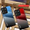 Защитный чехол из закаленного стекла с градиентом для Moto G15 G05 G85 G35 E15 G24 Edge 60 Fusion 60s 50 Neo 50 Pro 40 30 Ultra Глянцевая крышка