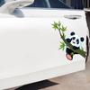 1 шт. забавные наклейки с изображением гигантской панды, персонализированный дизайн, декоративные наклейки на двери, окна, кузов автомобиля для взрослых