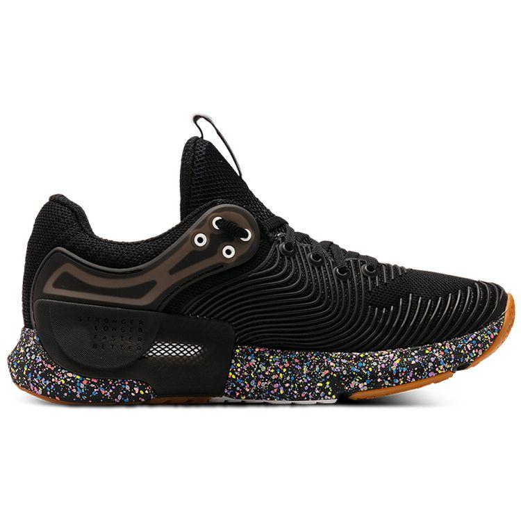 Under Armour Hovr Apex 2 Кроссовки женские для тренировок с низким верхом, амортизацией Speckle и нескользящей подошвой, черные 3024558-001