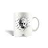 Ceramic Mug - MANIACASE - Albert Einstein - 30cl - Dishwasher Safe - White