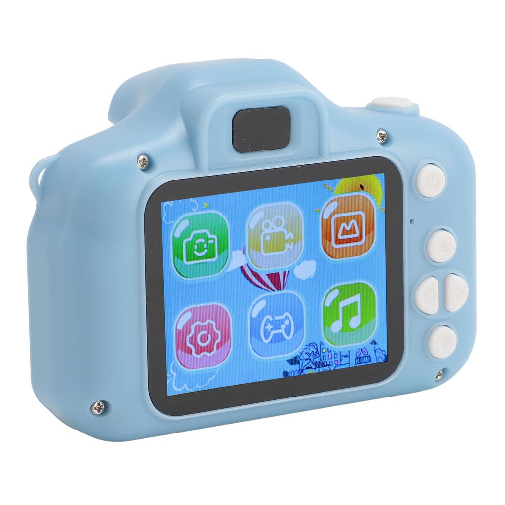 Kids Camera 2 Inch Color IPS Screen Built In Game Cartoon Photo Frame Toddler Digital Camera Toy