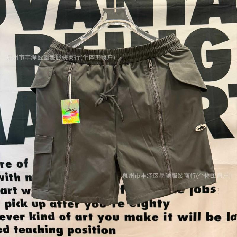 American Functional Style Cargo Shorts Unisex Loose Fit 5 Inch Pants Teens Casual Wear