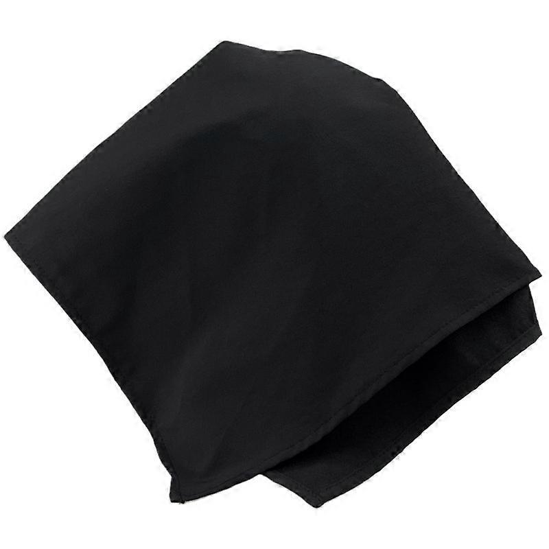 Travel Gathering Self Tie Turban Hat Outdoor Sports Camping Baseball Caps Woman Man Adjustable Head Size Cycling Hat Black