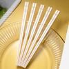 2/5 пар японских палочек для еды, белые суши, лапша, палочки для еды, корейская посуда, кухонные принадлежности для бара, столовые приборы для шведского стола, посуда