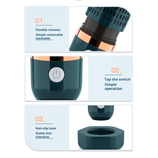 Vegetable Washing Machine Portable Fruit Cleaner Device Rechargeable Widely Used Waterproof Wireless Fruit Vegetable Cleaner