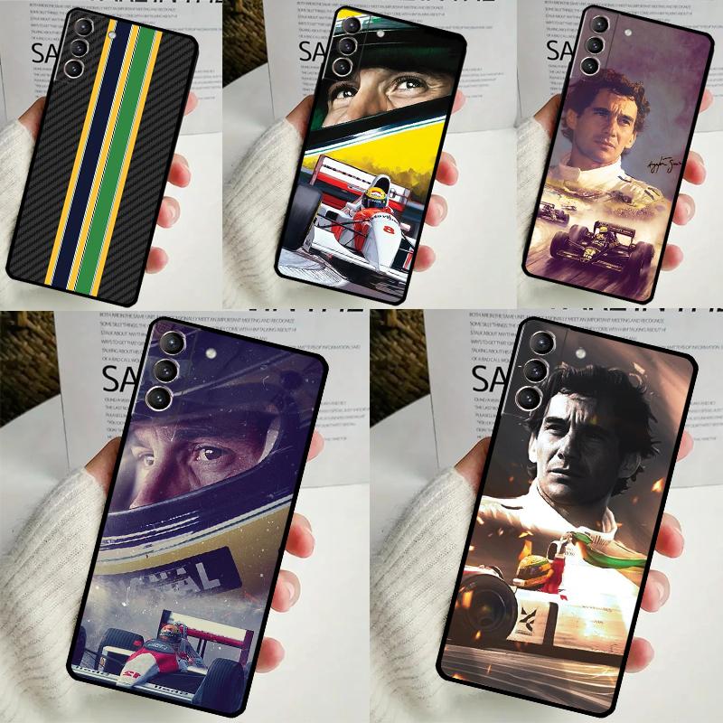 Чехол для гонок Формулы-1 Айртона Сенны для Samsung Galaxy S24 S23 S22 Ultra Note 10 Plus Note 20 S9 S10 S20 S21 FE Задняя крышка