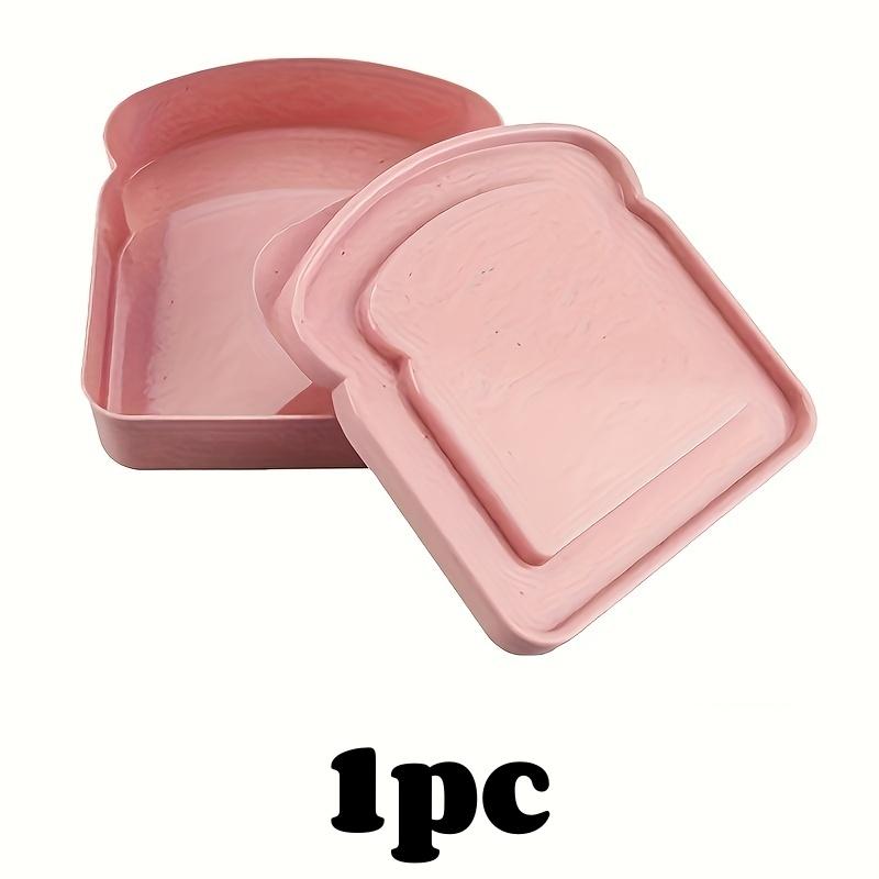 Reusable Bento Sandwich Box Set BPA-Free with Lid Microwave Safe Stackable Container for School Outdoor Picnic Kitchen Organizer