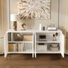 Modern Sideboards, Cabinets, Storage Cabinets, Chest of Drawers, suitable for Living Room/Dining Room/Entrance, 162 x 40 x 80cm (W/H/D)