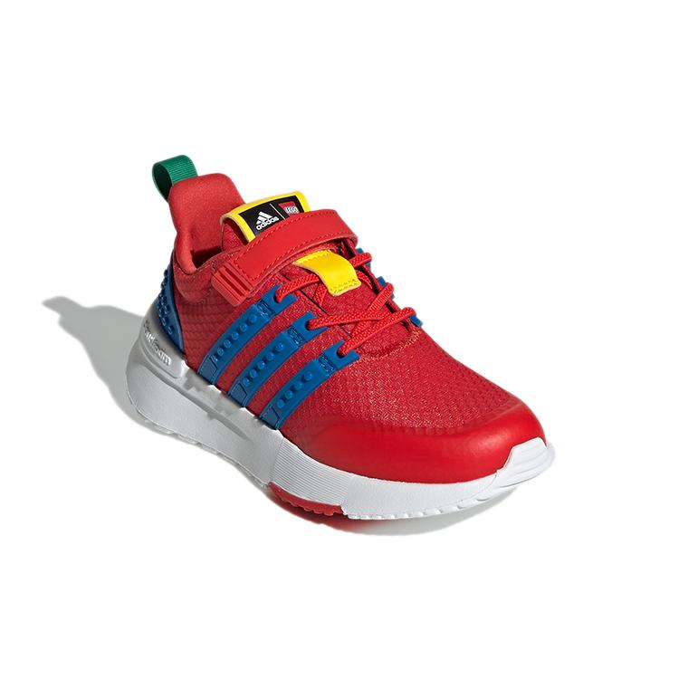 LEGO x Adidas Racer Tr 1.0 El K Низкие кроссовки для бега с защитой от истирания для детей Красный Синий Детские GX3183