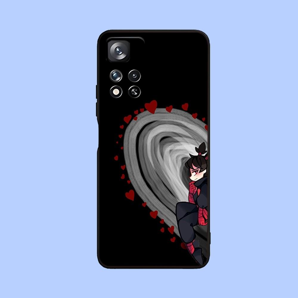 Cute Cartoon Pucca Garu Phone Case For Samsung Galaxy A13,A21s,A22,A31,A32,A52,A53,A71,A80,A91 Soft Black Cover
