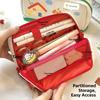 Can Stand Cartoon Pen Bag INS Multi-layer Stationery Bag Lovely Pencil Storage Bag  Back To School