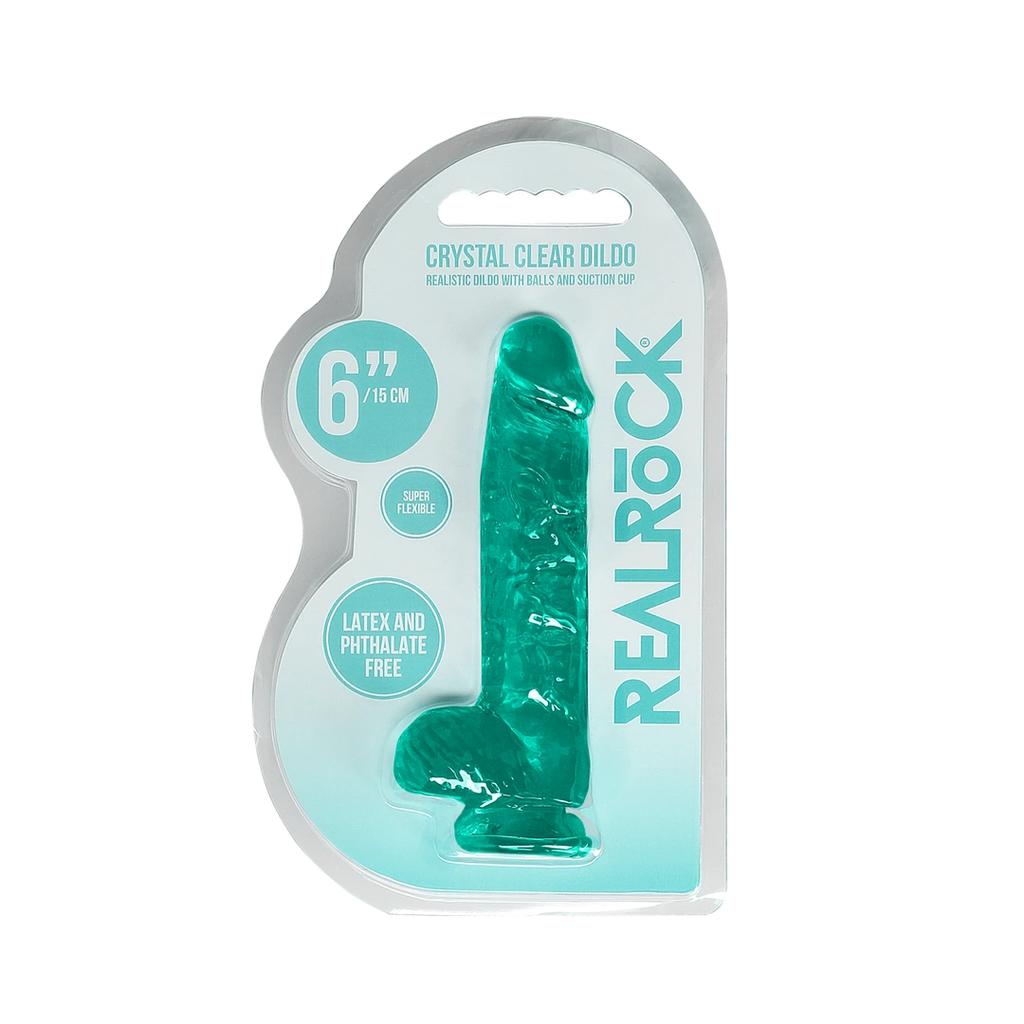 RealRock - Реалистичный дилдо с шариками 15 см
