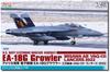 Самолет РЭБ ВВС США Growler Авиабаза Мисава Лансеры 2022 Пластиковая модель Platz/Italeri 1/48 EA-18G VAQ-131 TPA-27