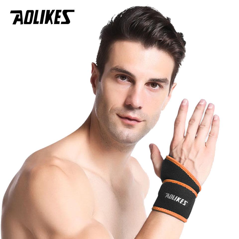 Aolikes 1 шт. Напульсник для облегчения боли в запястье при карпальном туннельном синдроме, регулируемые напульсники, поддержка запястья для тяжелой атлетики, тенниса