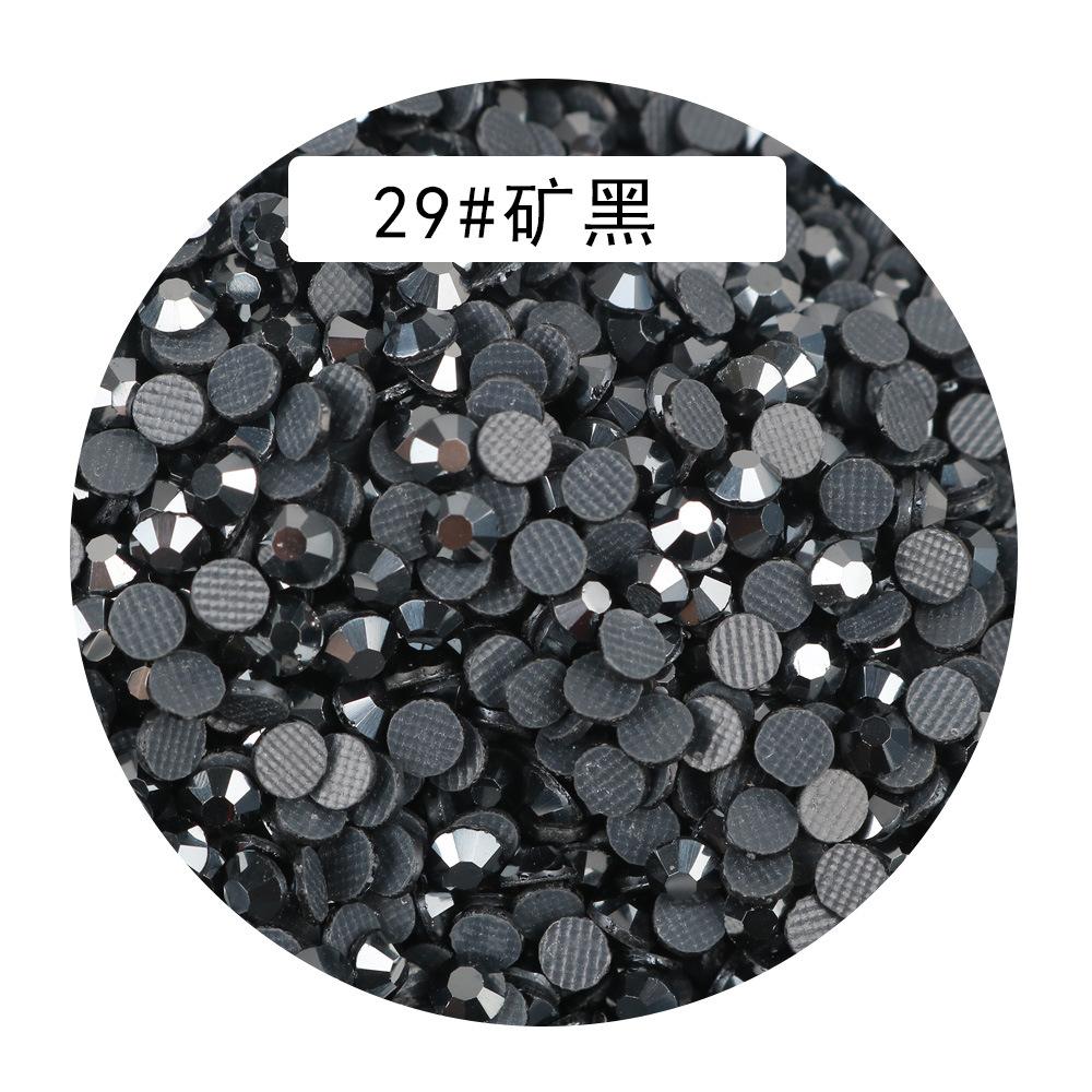 Ближний Восток Бриллиант Dmc Горячий Бриллиант Плоское Дно Стекло Подошва Аксессуары для Одежды Сделай Сам Сумка Обувь и Головные Уборы Дрель для Ногтей Ювелирная Наклейка Дрель