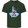 Space Rock Funny Astronaut Guitar Guitarist Unisexs Light Cotton TShirt