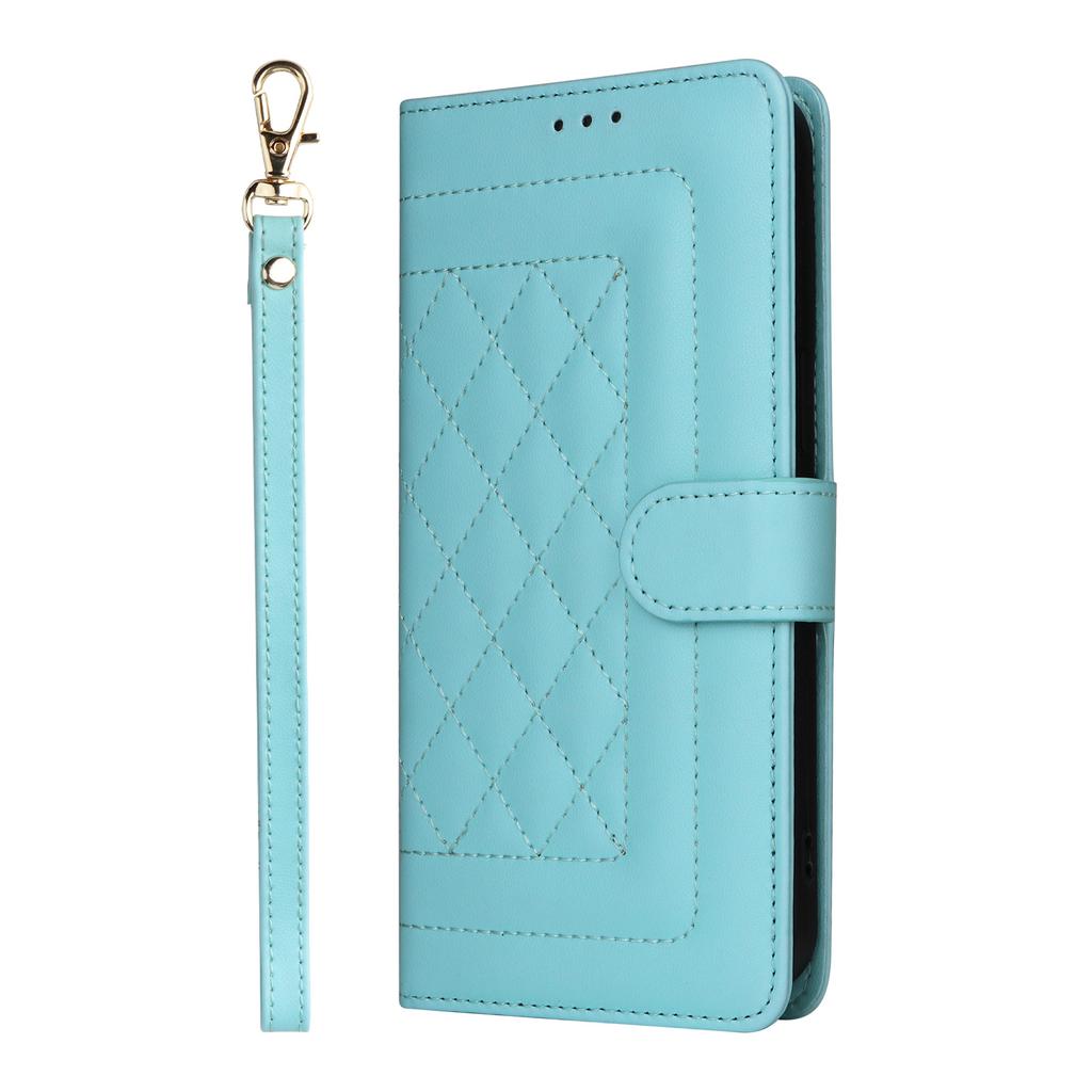 Кожаный чехол-книжка для Samsung Galaxy S24 S25 Ultra S23 FE S22 S21 S20 S10 S9 Plus Note 20 10 с ремешком, кошельком, карманом для карт