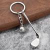 Golf Keychain Pendant Gift Golf Creative European and American Metal Pendant Crafts