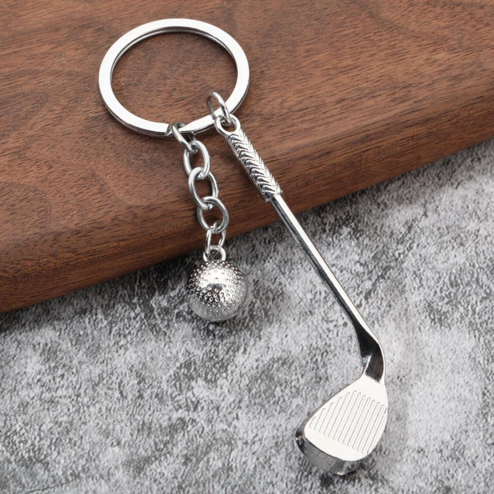 Golf Keychain Pendant Gift Golf Creative European and American Metal Pendant Crafts