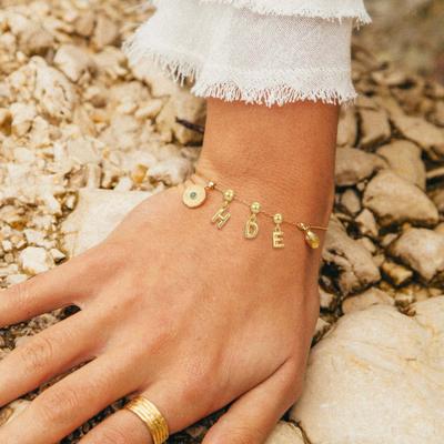 Подвеска с буквой AZ Initial, гладкая полированная металлическая подвеска на ожерелье, женская сумка, аксессуар, персонализированное ожерелье, подвеска-брелок своими руками