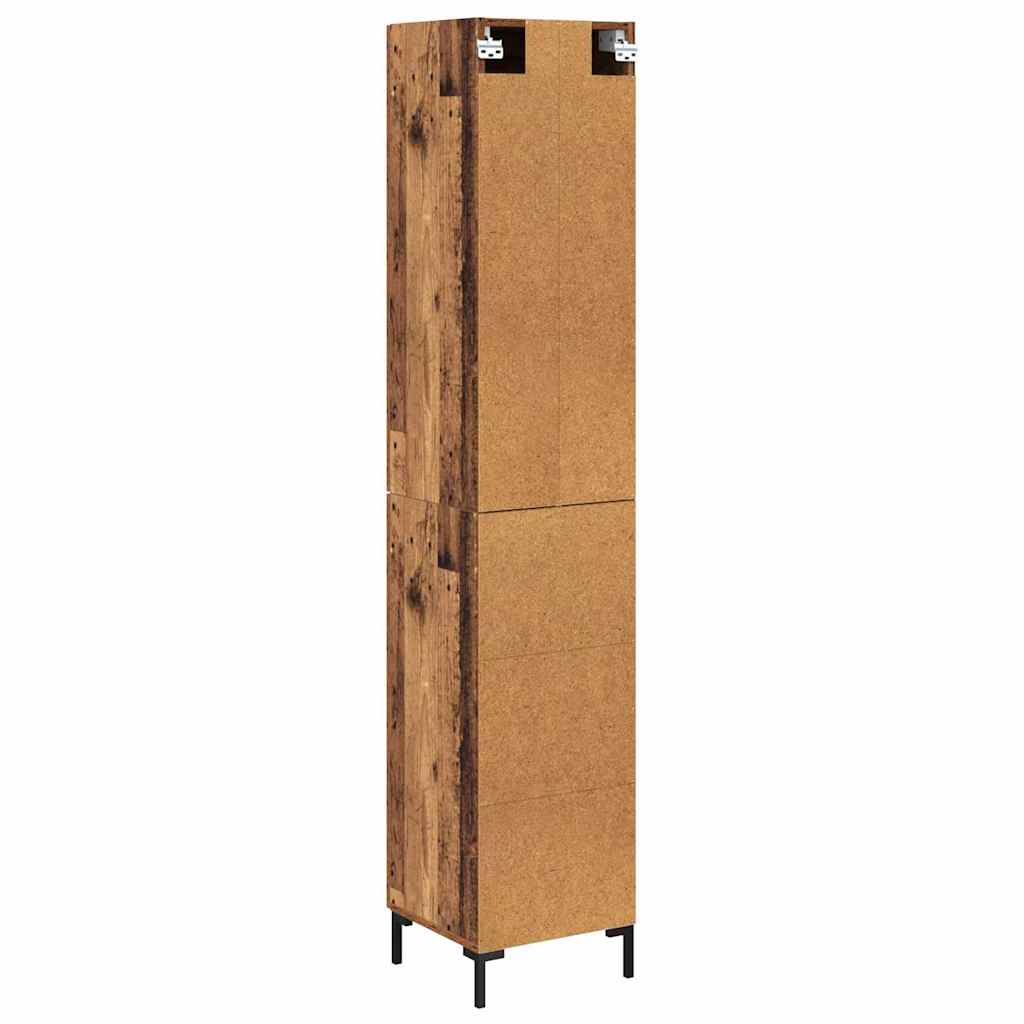 Highboard Reclaimed Wood 34.5 x 34 x 180 cm Particleboard