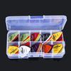 50Pcs Guitar Pick Kit Plastic Frosted Polished Professional Guitar Pick Replacement