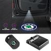 2025 Hot Car Door Emblem Light Welcome Lamp Wireless Laser Projector Auto Decoration LED For Skoda Fabia Rapid Superb Octavia A5