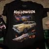 John Carpenter's Halloween 1978 Black Cotton T-shirt Size S-4XL Unisex T-Shirt