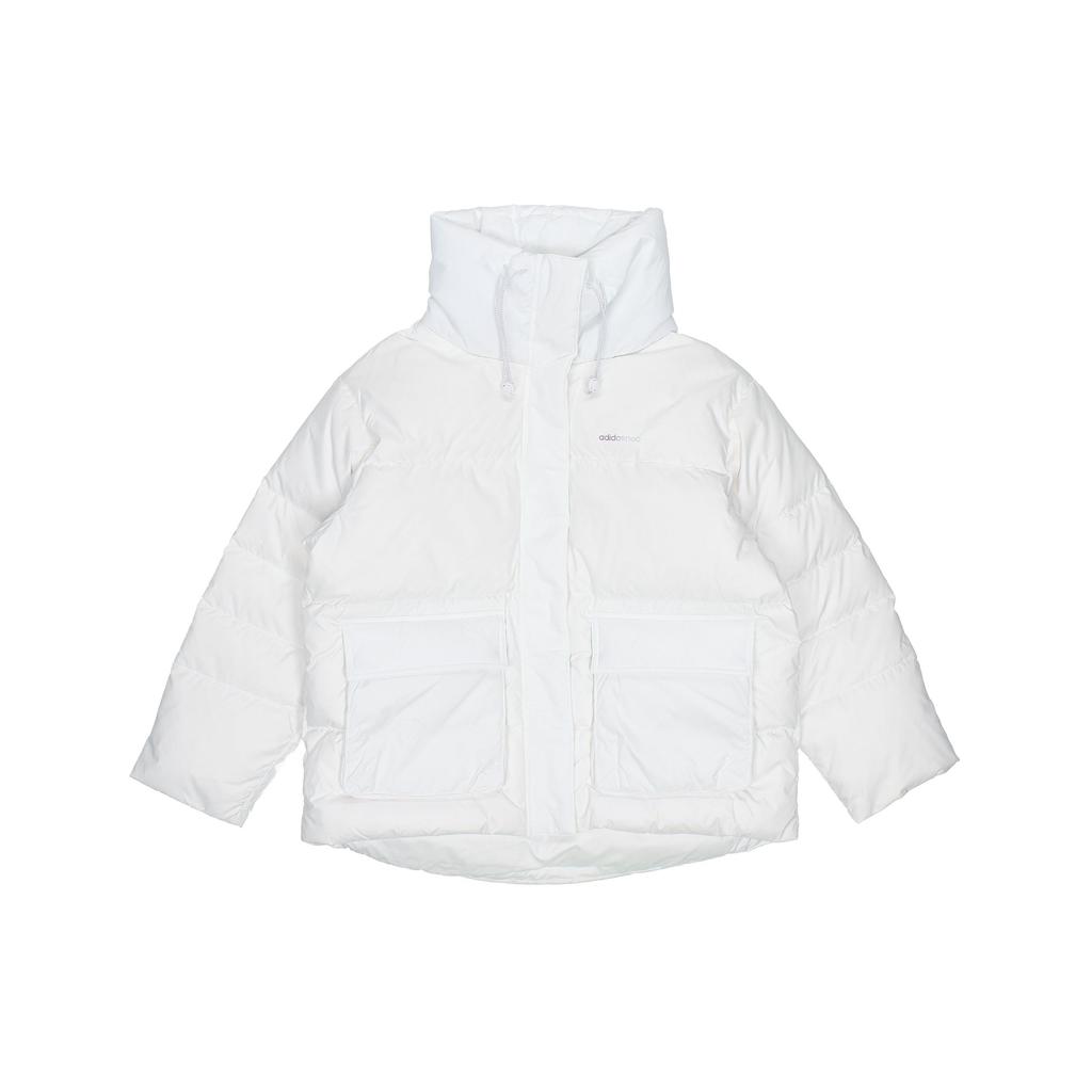 Adidas Neo Solid Comfort Теплый ветрозащитный пуховик Женская верхняя одежда Белый H18617