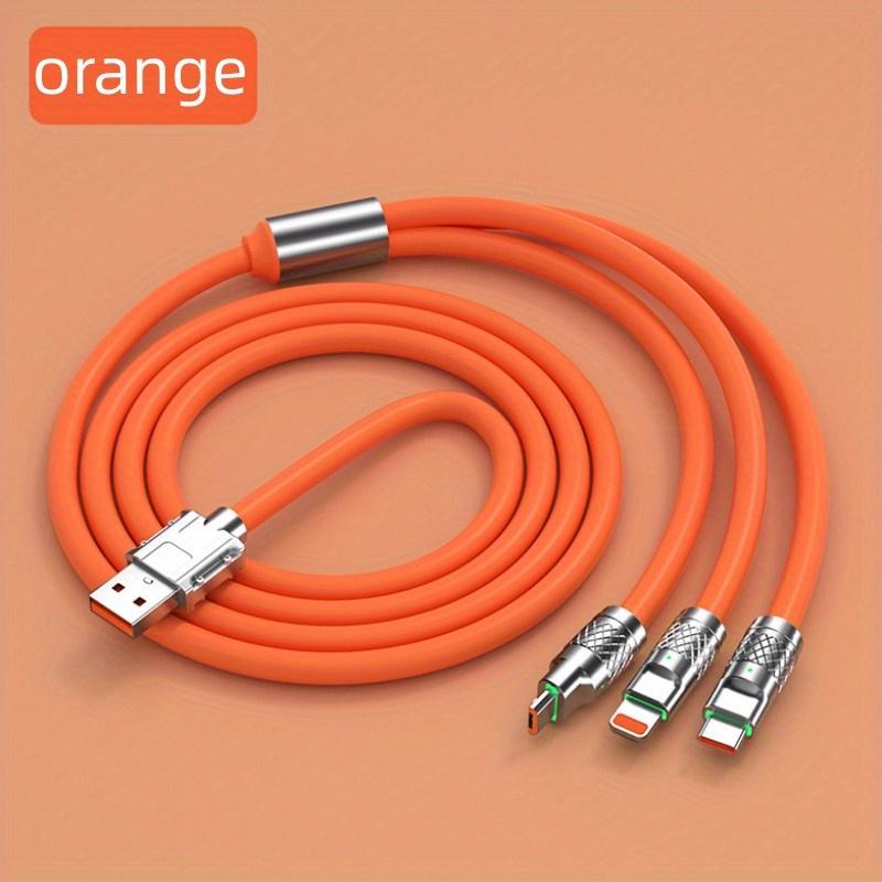 Сверхбыстрый зарядный кабель USB Type-C мощностью 120 Вт для iPhone и других устройств на полной скорости, цифровые кабели