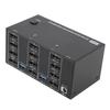 KVM-переключатель для 4 мониторов, 2 компьютеров, с интерфейсами High Definition Multimedia Interface, Displayport 8K 60 Гц, с 4 портами USB 3.0