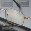 Folding Dual-Purpose Color-Changing Reading Glasses with Multi-Focus, HD Vision & Blue-Light Protection for Men & Women