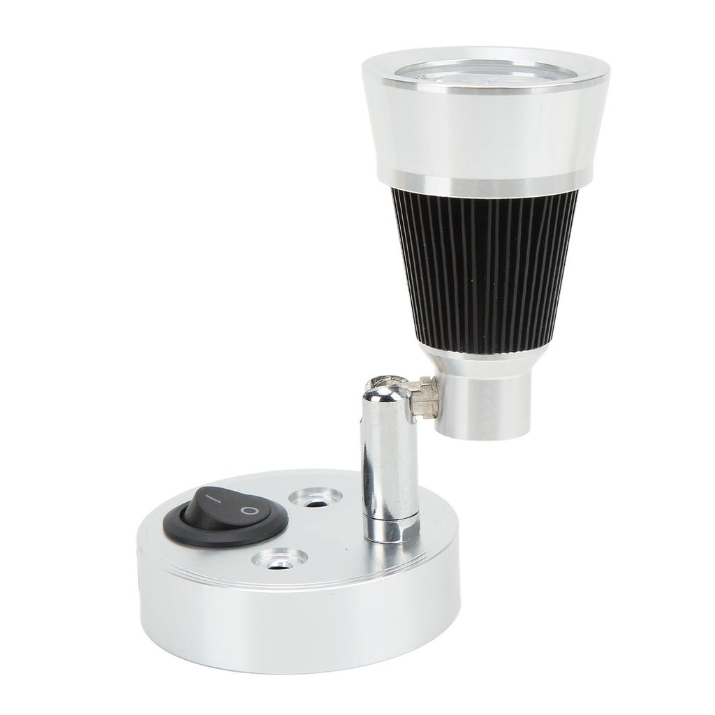 LED Swivel Reading Light 90 degrees Adjustable RV Spotlight Interior Lighting for Motorhome Trailer Camper Boat