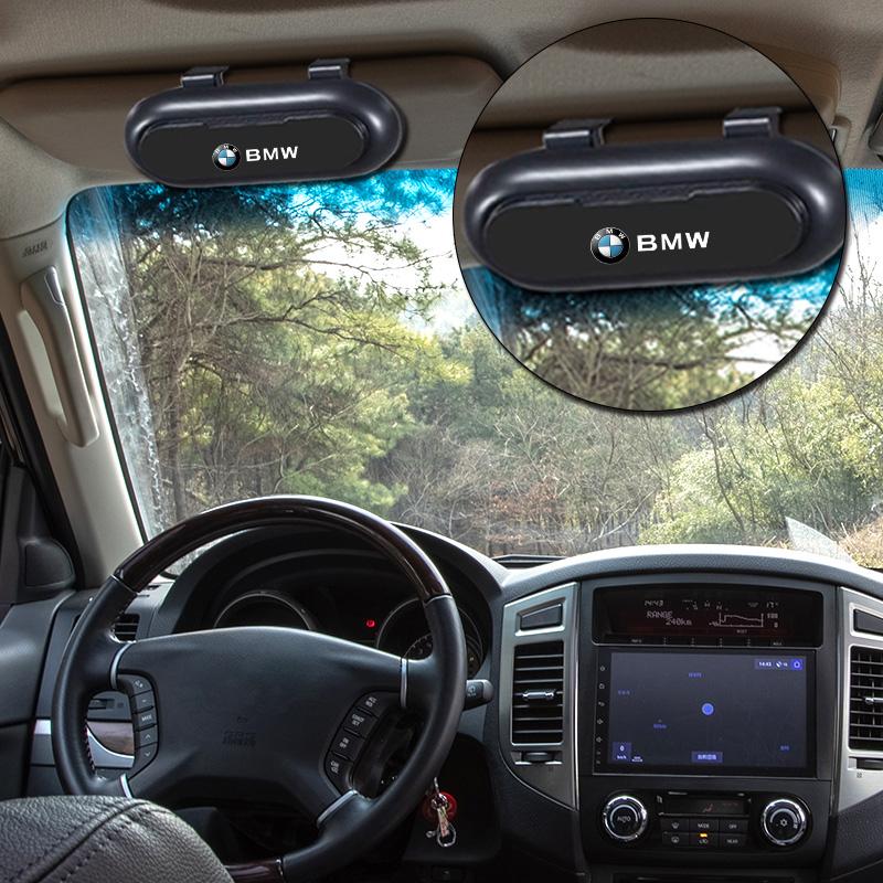 Car Sun Visor Glasses Storage Box Holder Organizer Car Styling for BMW E60 E46 E39 E38 E90 E36 F30 E30 E31 E34 F10 F20 E87 E92