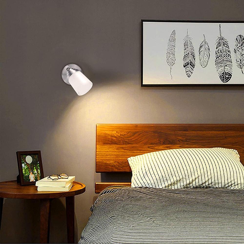 RV LED 12V Светодиодный светильник для чтения USB-порт Лодка Интерьер Книга Настенный светильник Прикроватный теплый