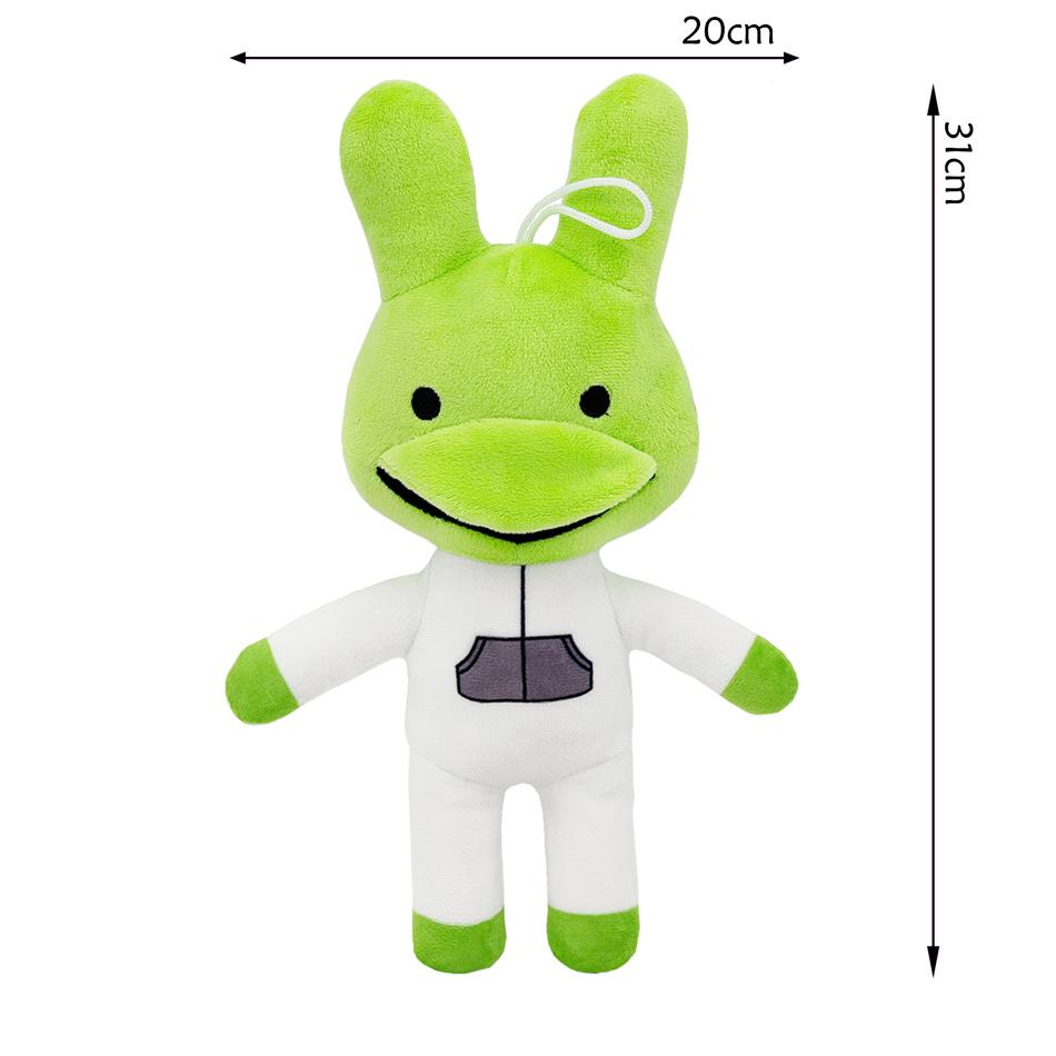Anime Pet Hospital Pink Rabbit Glasses Blue Dog Cartoon16Pcs Plush Toy Medical Staff Animal Trendy Game Peripheral Gift In Stock