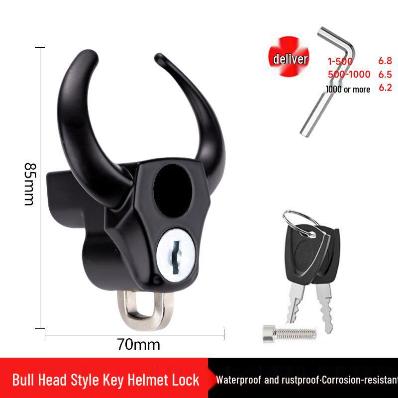 Противоугонный замок для шлема для электромобилей и мотоциклов