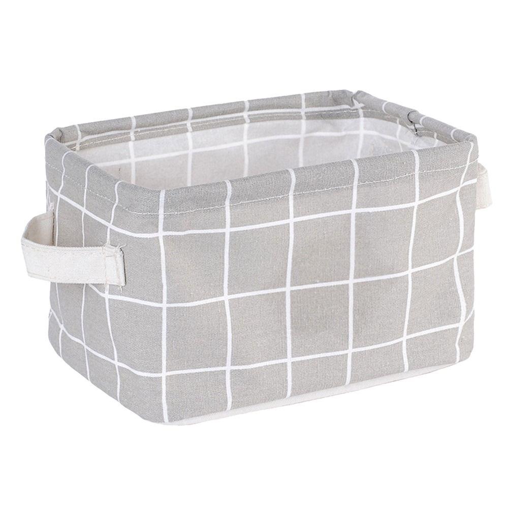 For Home Office Cosmetic Book Organizer Desktop Storage Box Storage Basket Underwear Storage Box