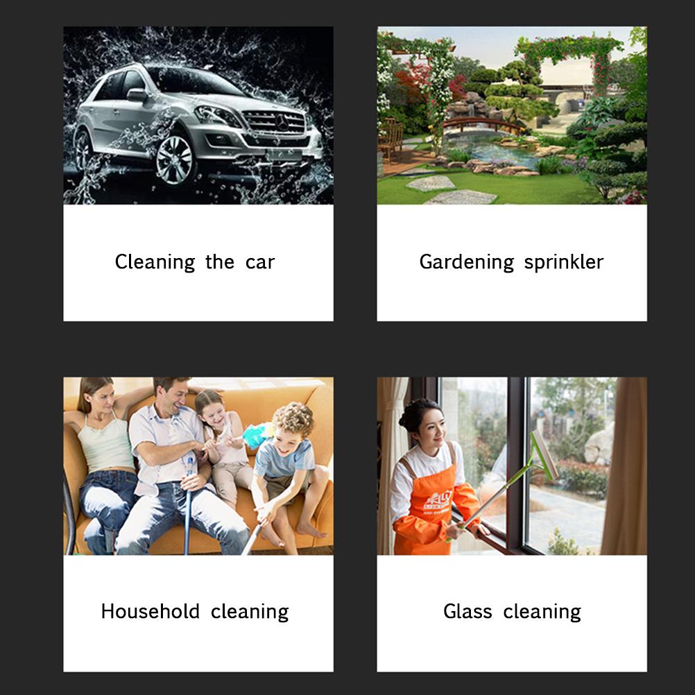 Садовый шланг Насадка Распылитель Ручной Душ 8 Регулируемый Рисунок Полива Ручной Распылитель Высокого Давления