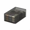  штабелируемый белый ящик для хранения, большая емкость, металлический органайзер, минималистичный выдвижной ящик