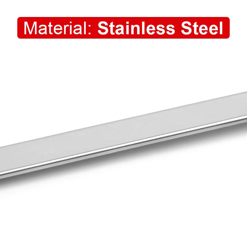 For Toyota Corolla Cross XG10 - 2024 2025 Stainless Steel Car Rear Trunk Tail Gate Door Strip Cover Trim Strip Sticker