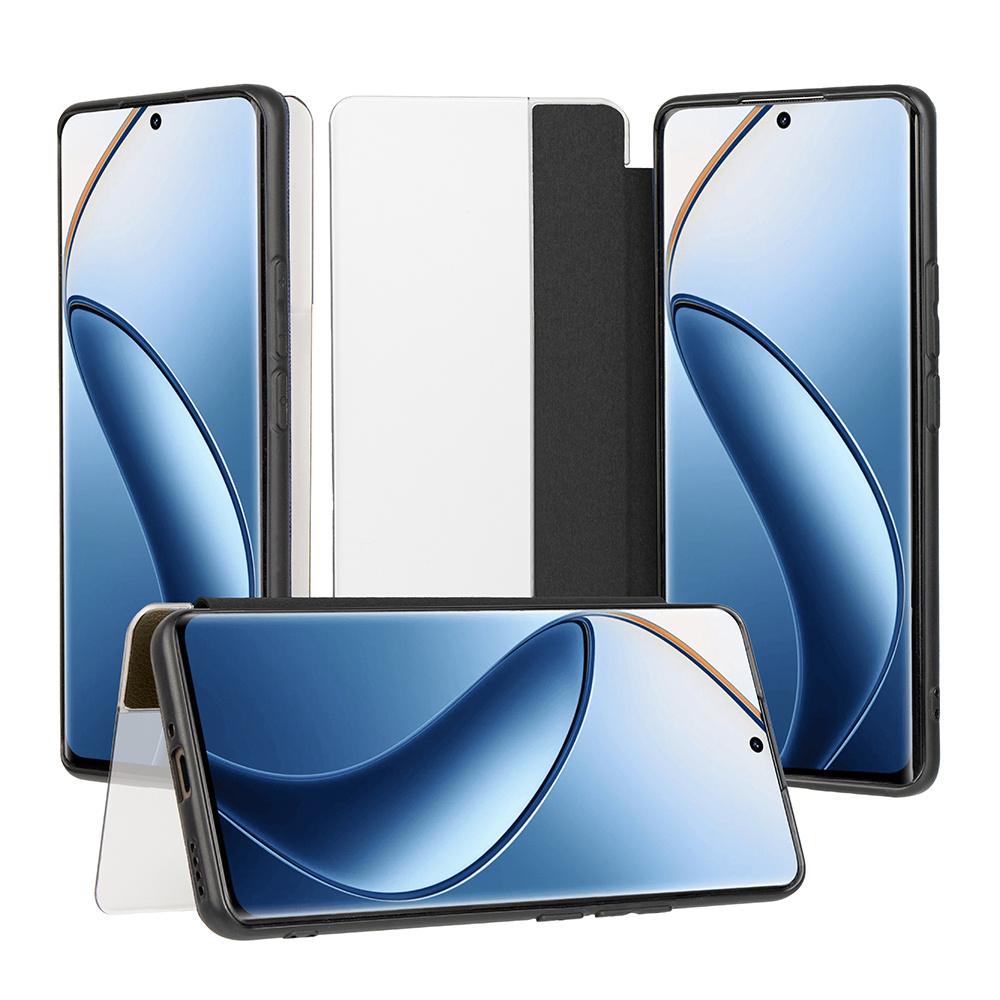 Realme 12 Pro 5G / 12 Pro+ 5G Flip Case, Side View, Brown