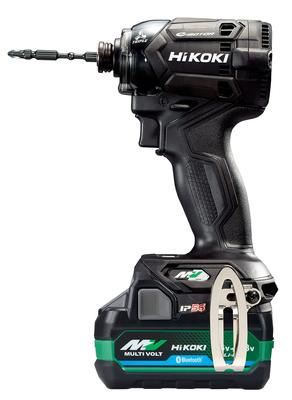 HiKOKI 36V Impact Driver WH36DC Strong Black с 2 битами и бицепсами в комплекте Bluetooth, детали, зарядное устройство, чехол, WH36DC(2XPBSZ)