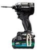 HiKOKI 36V Impact Driver WH36DC Strong Black с 2 битами и бицепсами в комплекте Bluetooth, детали, зарядное устройство, чехол, WH36DC(2XPBSZ)